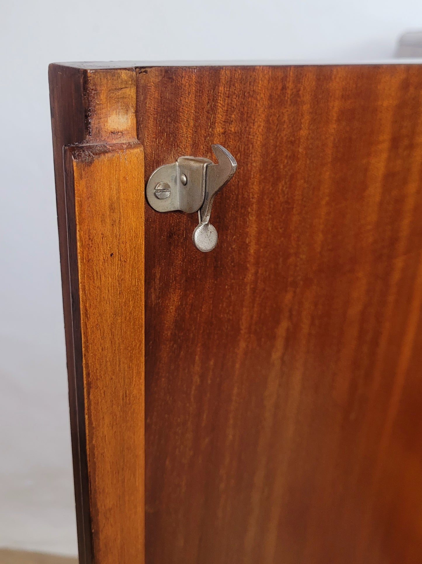 Walnut Tallboy Dresser Cabinet Linen Storage Vintage 1930s Delivery Available