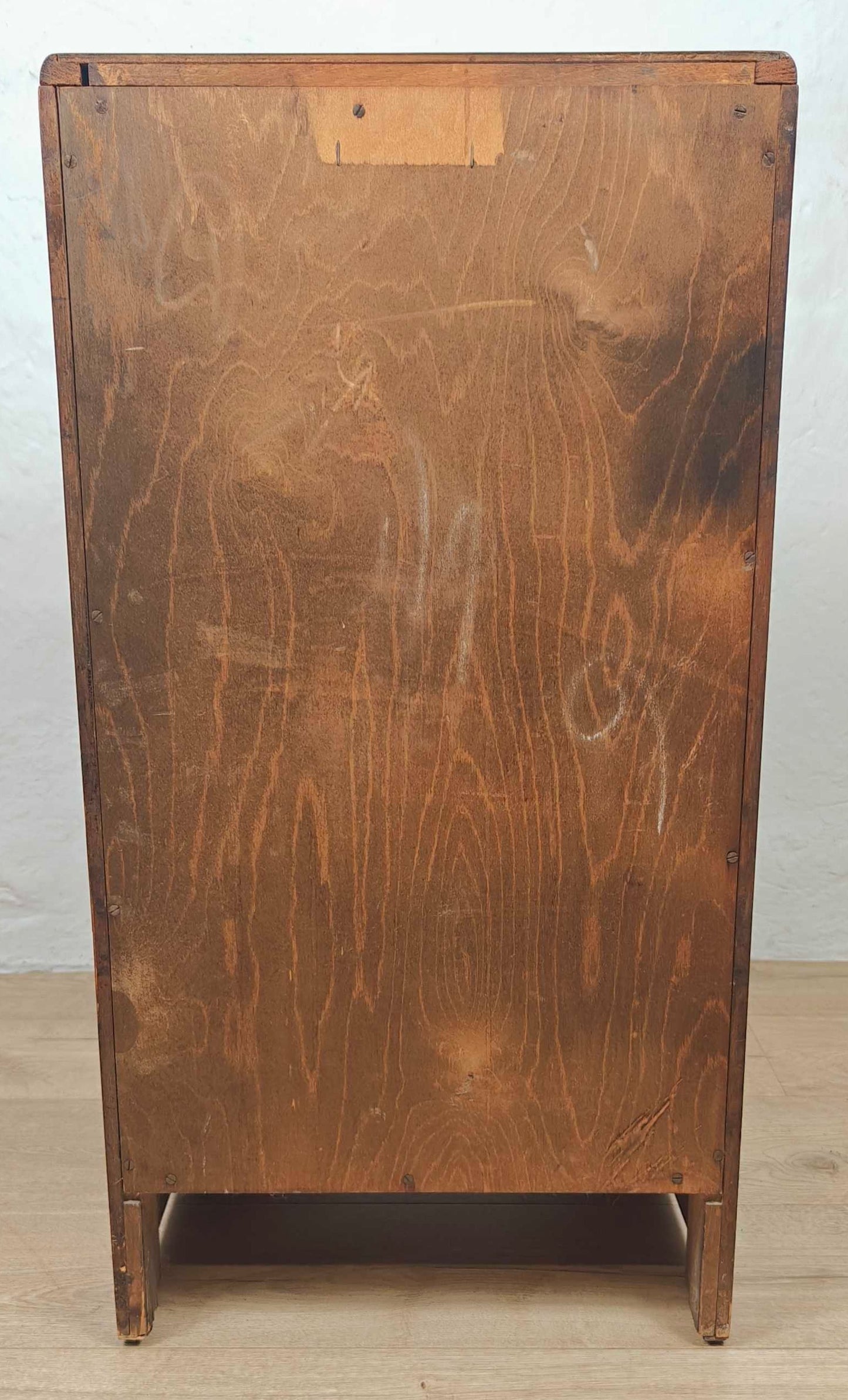 Vintage Bedside Cabinet B&E Furniture Walnut Mid 20th-Century Postage Available