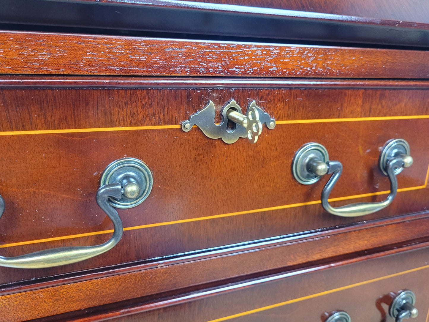Vintage Writing Bureau Desk Lock & Key Ashmore Furniture Delivery Available