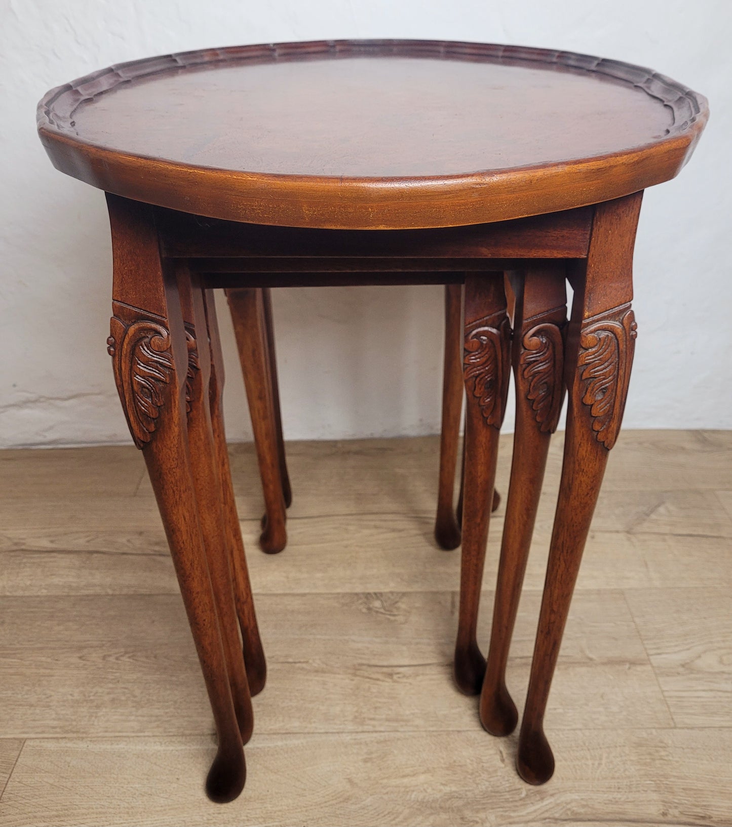 Bevan Funnell Nesting Tables Set of Three Antique Style 1950s Postage Available