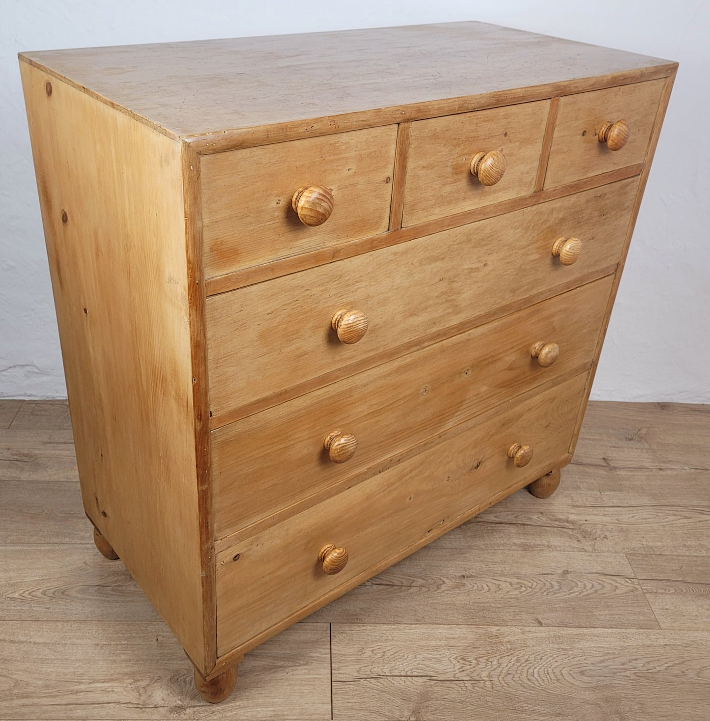 Victorian Chest Of Drawers 3 Over 3 Pine Country Rustic Delivery Available
