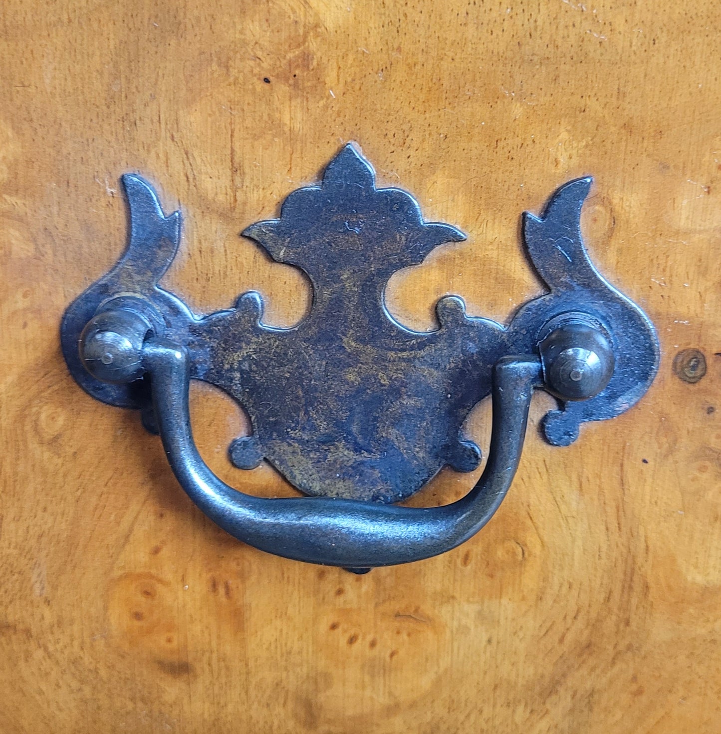 Chest Of Drawers Walnut Antique Style Drop Handles 'Cameo' Postage Available