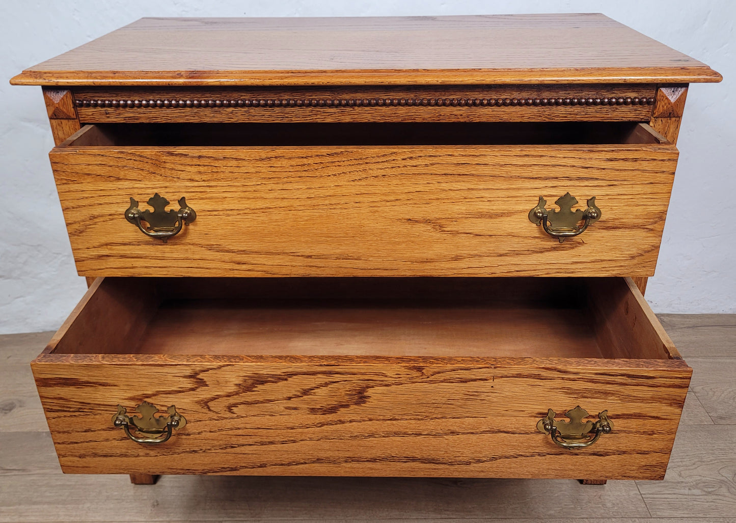 Vintage Chest Of Drawers Oak Carved Country Farmhouse Rustic Delivery Available