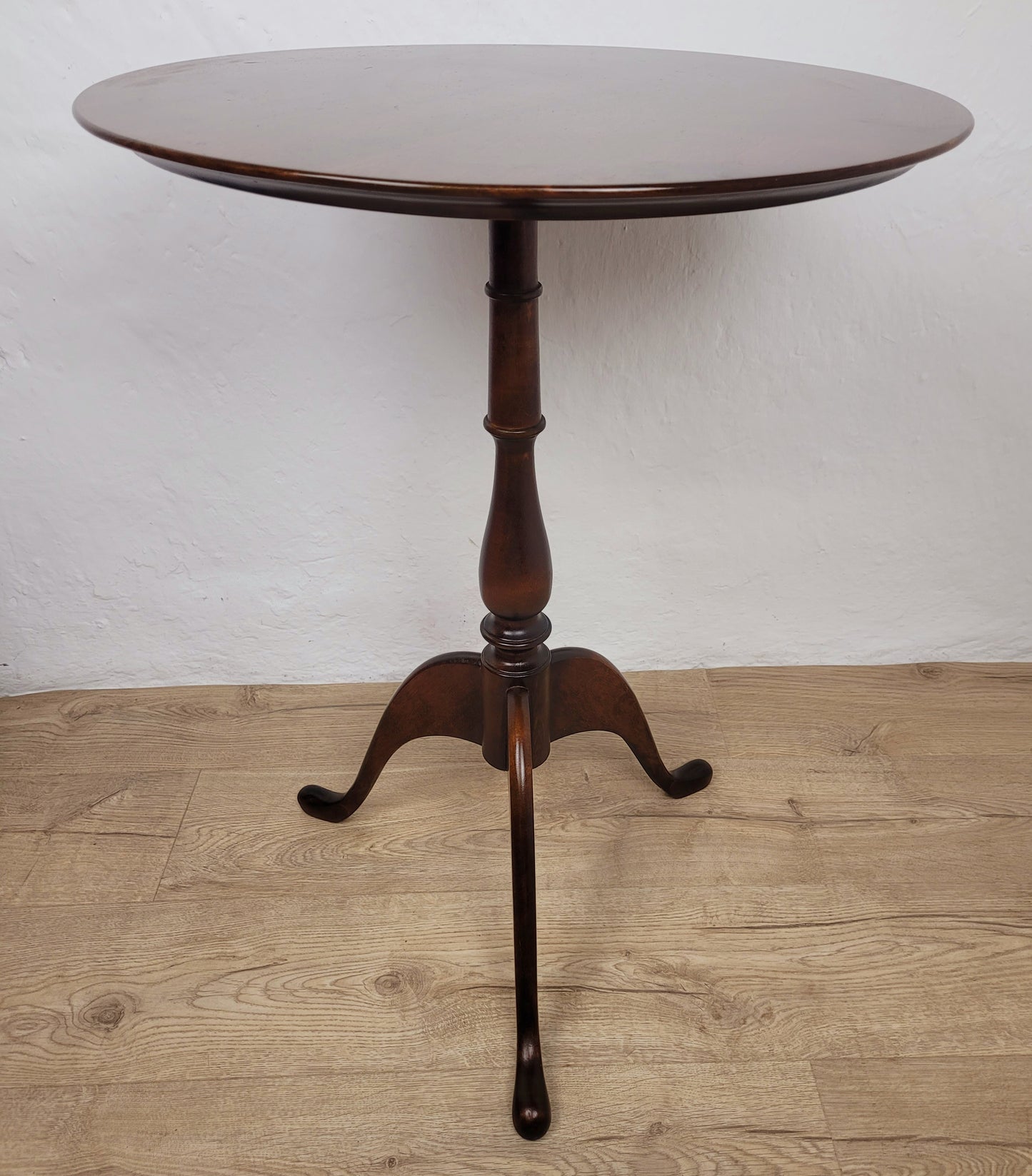 English Tripod Occasional Table Tilt Top Vintage Mid Century Postage Available