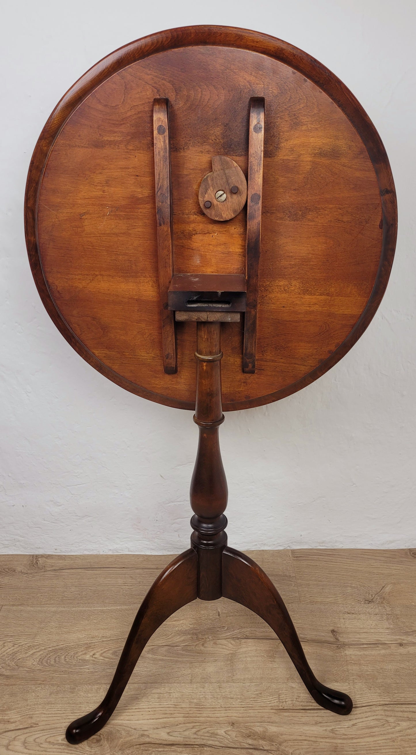 English Tripod Occasional Table Tilt Top Vintage Mid Century Postage Available