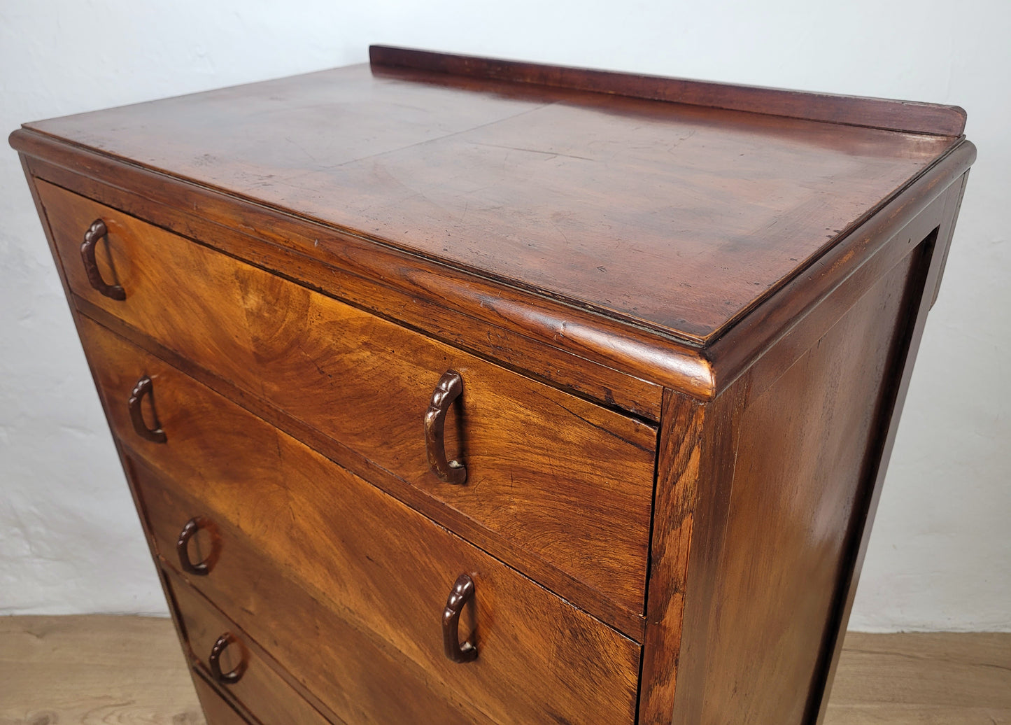 Vintage Chest of Drawers Walnut 1930s Antique Style English Delivery Available