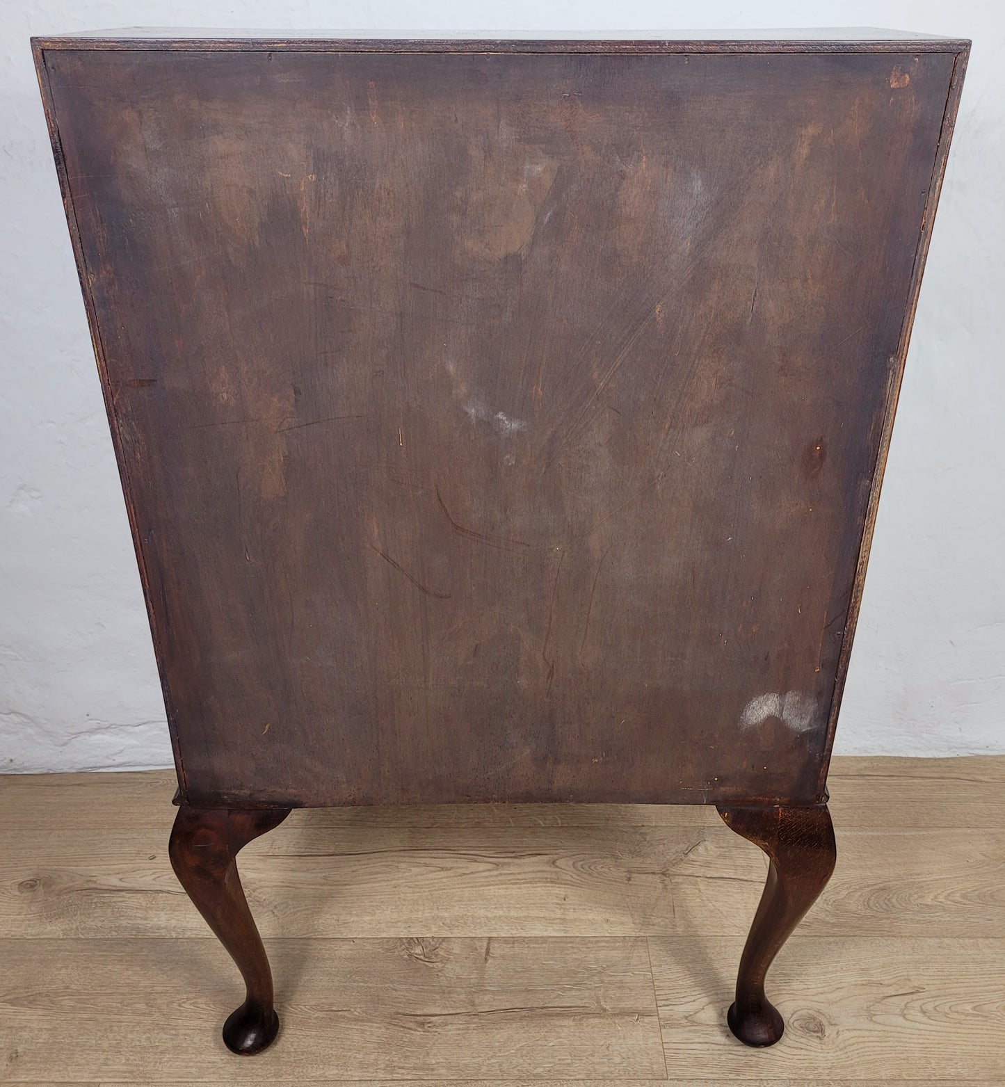 Vintage Writing Desk Bureau Leather 1930s Cabriole Legs Delivery Available