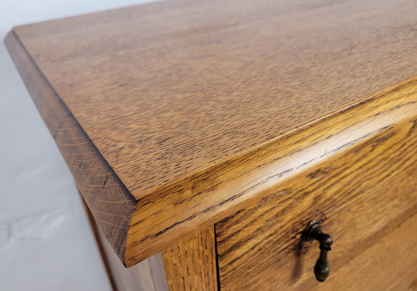 Oak Chest of Drawers Vintage Arts & Crafts Style 1930 English Delivery Available