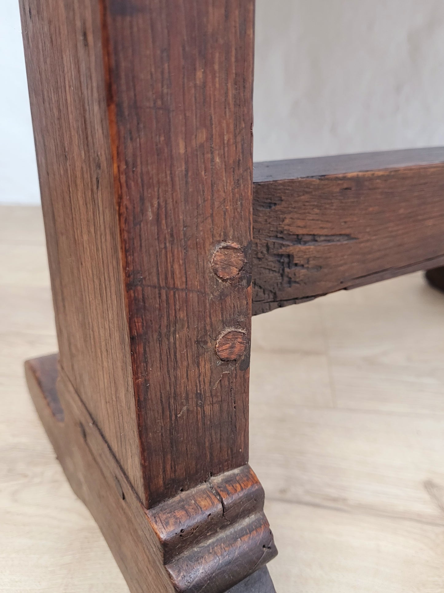 Vigneron Wine Tasting Table French Tilt Top Oak 19th Century Delivery Available