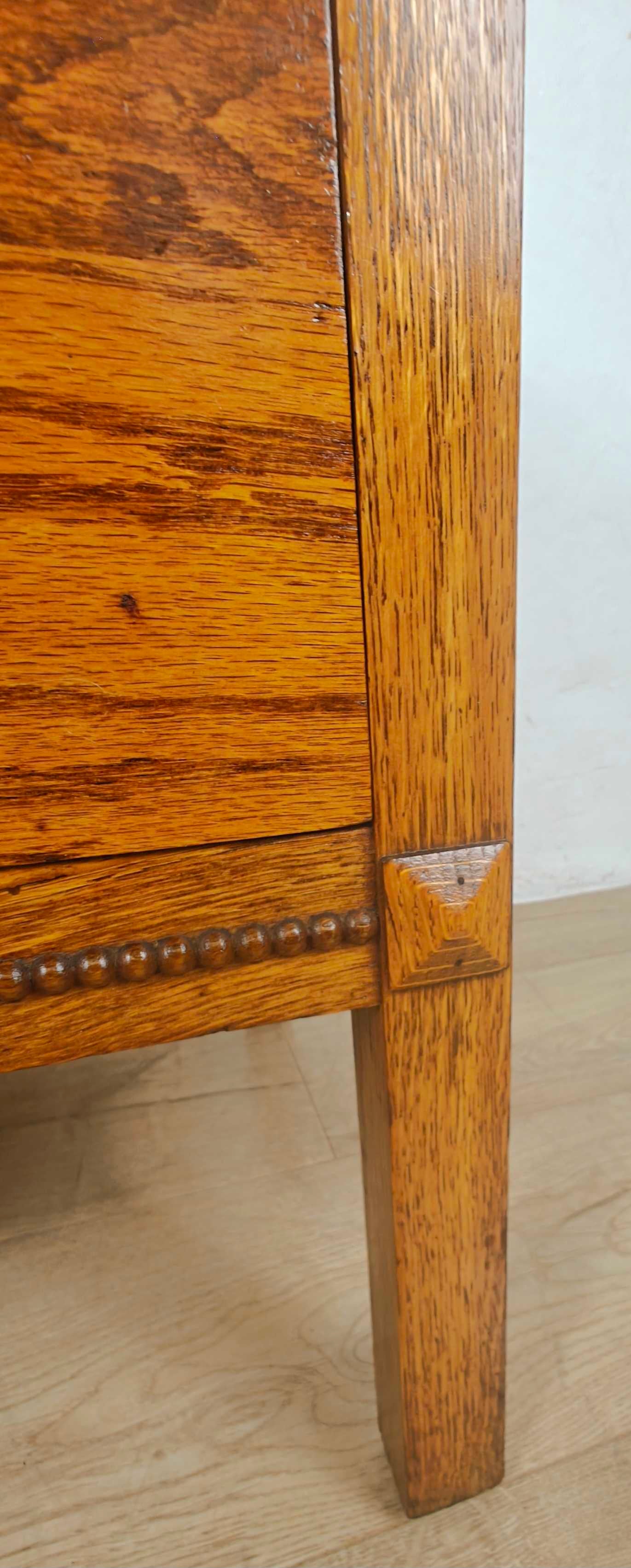 Vintage Chest Of Drawers Oak Carved Country Farmhouse Rustic Delivery Available