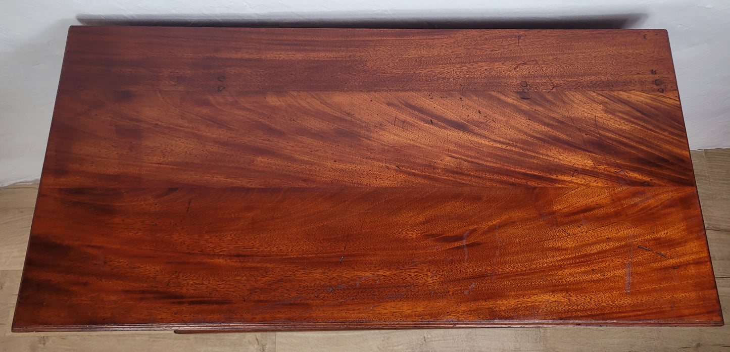 Edwardian Chest of Drawers Walnut 2 Over 3 1910s Drop Handles Delivery Available
