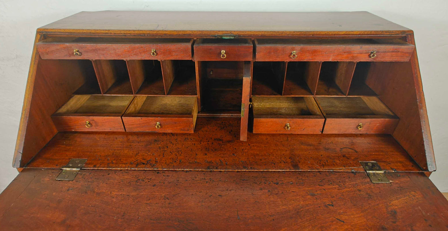 Georgian Writing Bureau Desk Oak 18thC Antique English Delivery Available