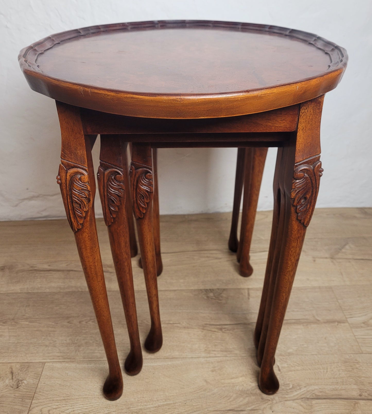 Bevan Funnell Nesting Tables Set of Three Antique Style 1950s Postage Available