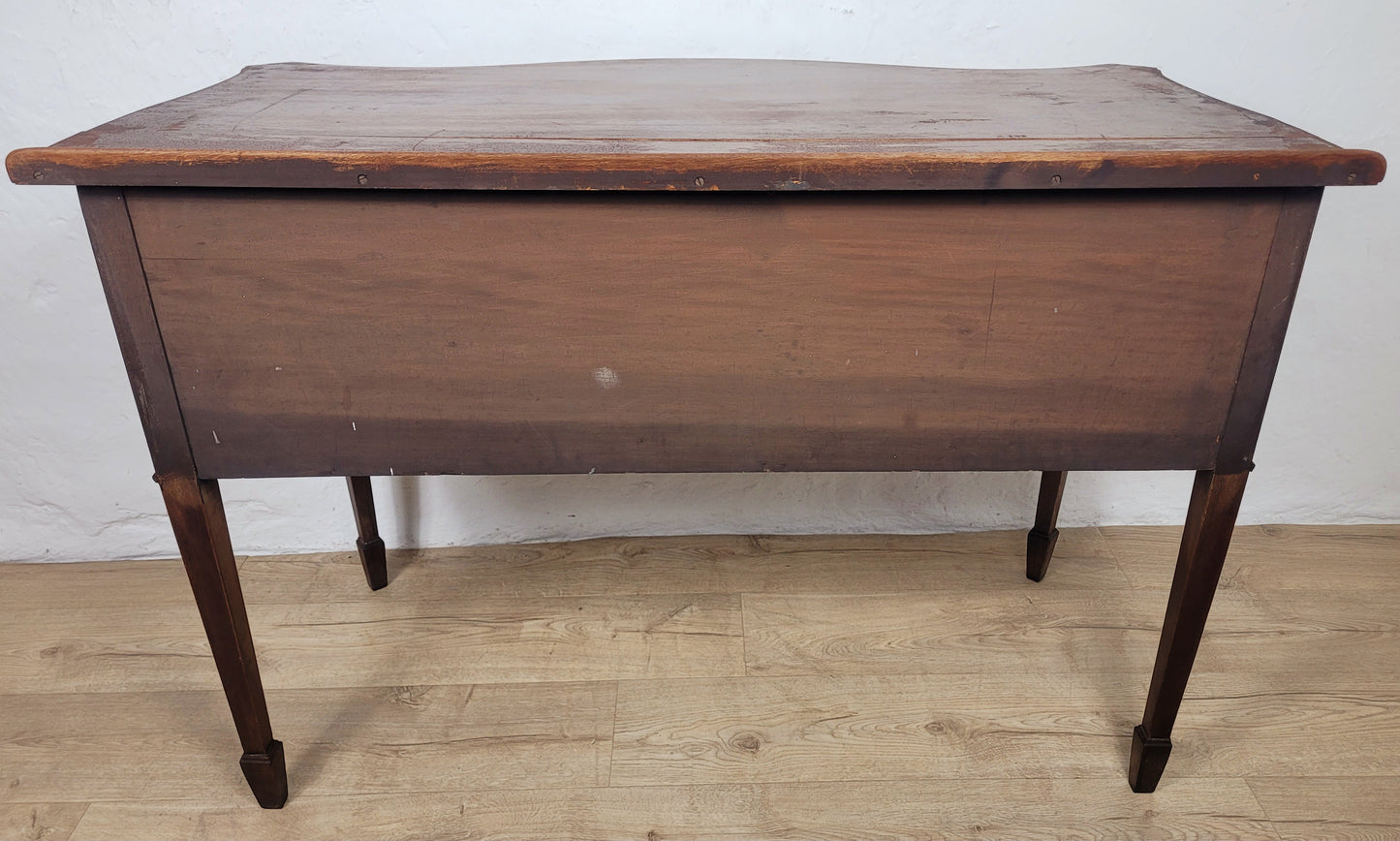 Victorian Ladies Dressing Table Serpentine Antique 1900s Delivery Available