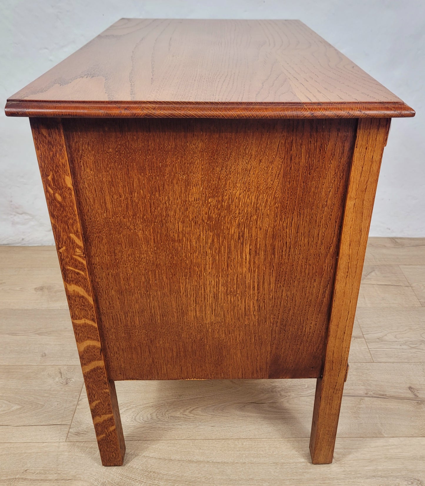 Vintage Chest Of Drawers Oak Carved Country Farmhouse Rustic Delivery Available