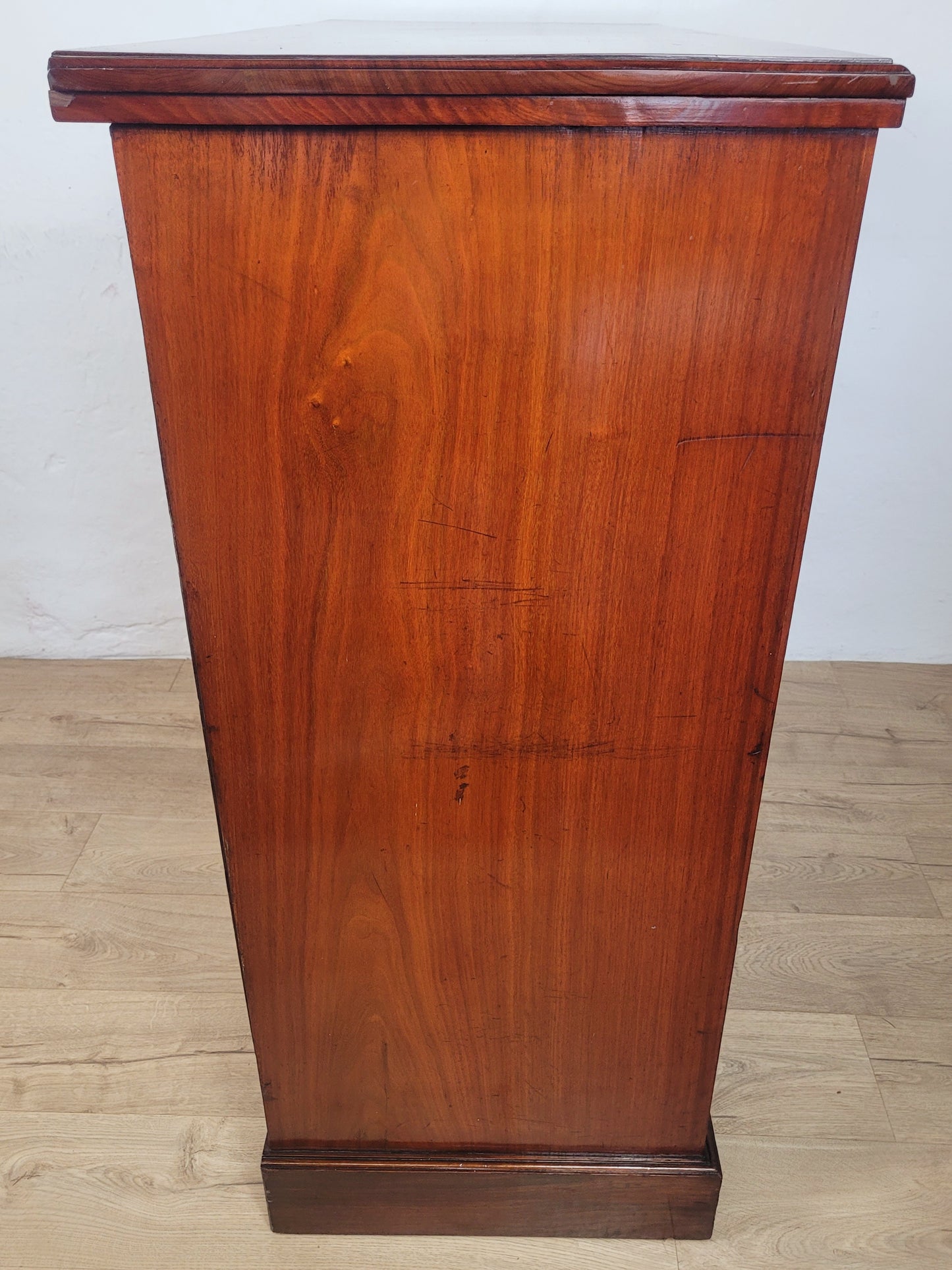 Victorian Chest of Drawers Walnut 2 Over 3 1900s Drop Handles Delivery Available