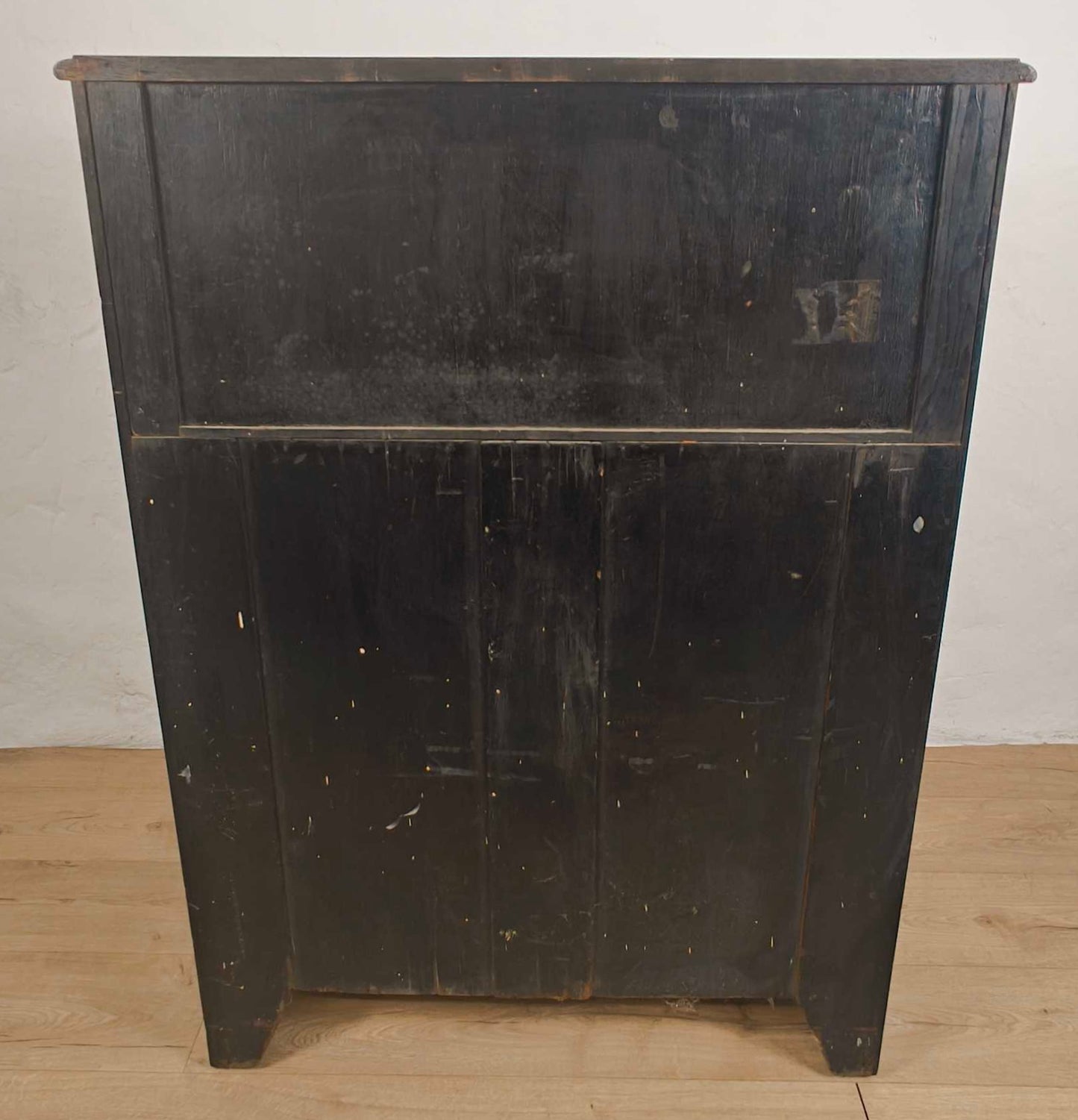 Vintage Oak Writing Bureau Mid 20th-Century Carved Storage Delivery Available