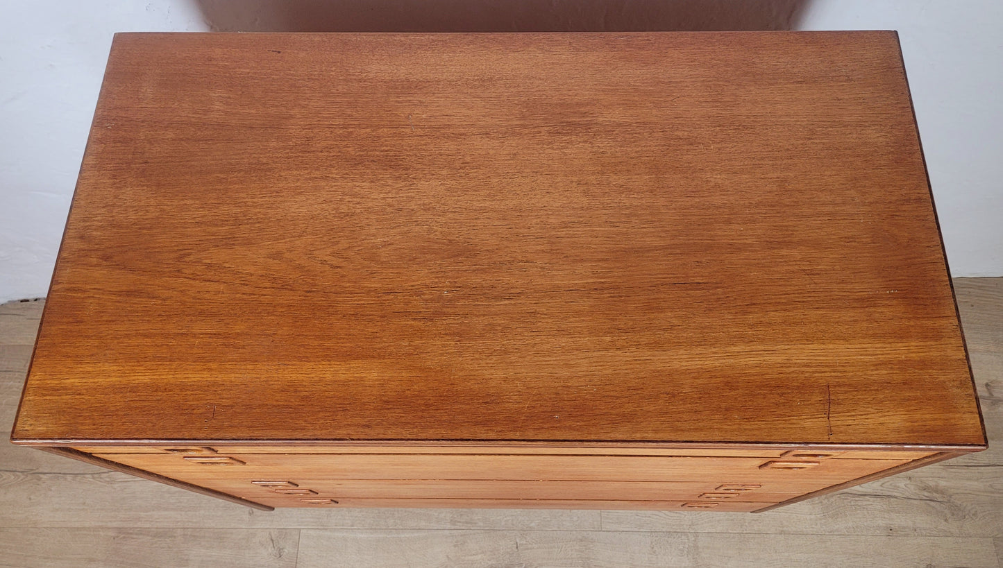 Alfred Cox Teak Chest of Drawers 1960 Post War British Design Delivery Available