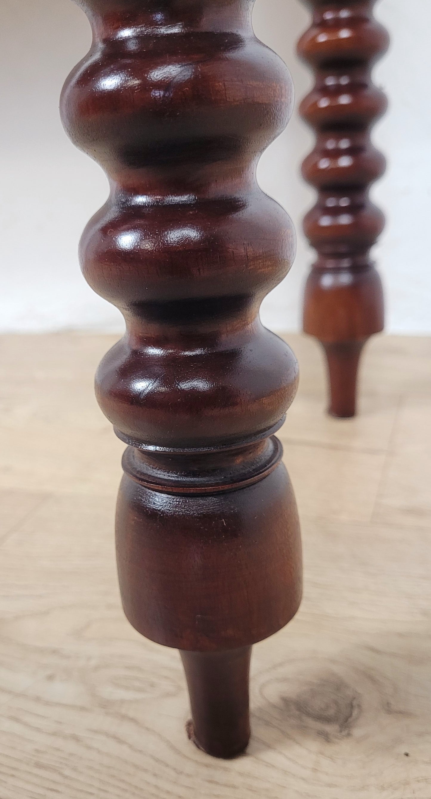 Reproduction Side Table Mahogany Vintage Mid 20th-Century Delivery Available