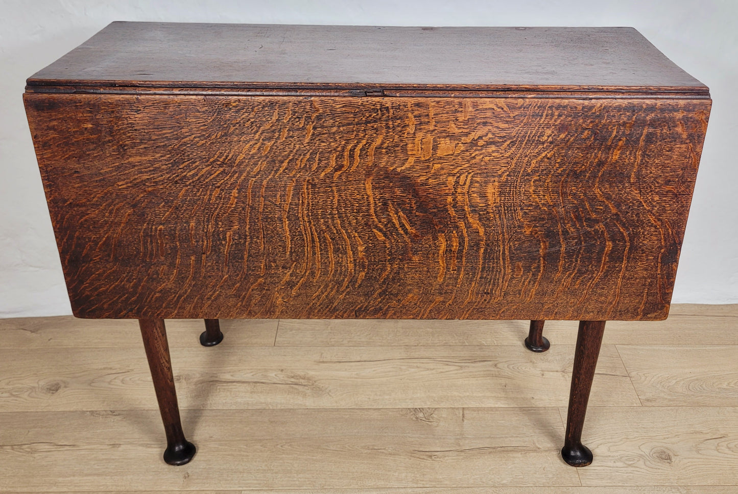 Georgian Dining Table Drop Leaf Gateleg Drawer Oak 1820's Delivery Available
