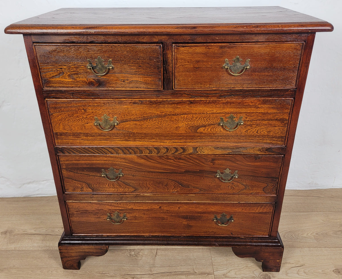 Vintage Chest Of Drawers Bedroom Mahogany 20th Century English Postage Available