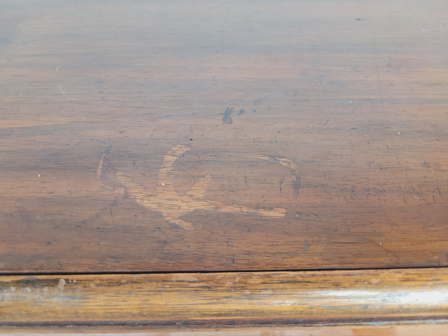 Edwardian Chest of Drawers 2 Over 3 Walnut 1910s Drop Handle Delivery Available