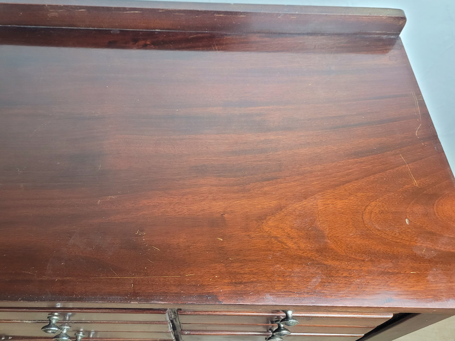 Dentist Collector Cabinet Vintage English Marble 17 Drawers Delivery Available