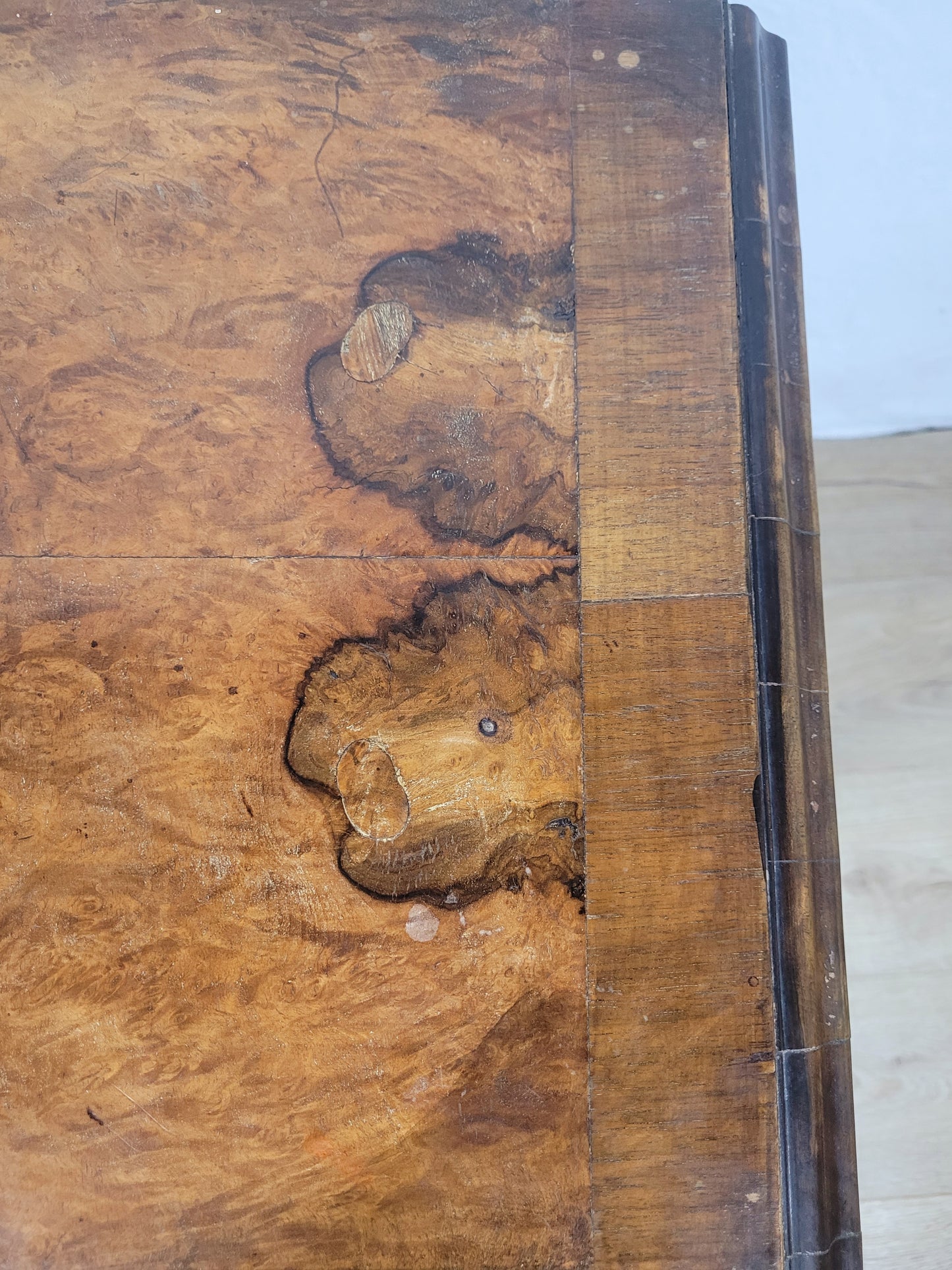 Walnut Writing Desk 18th-Century Style Knee Hole Drawers Delivery Available