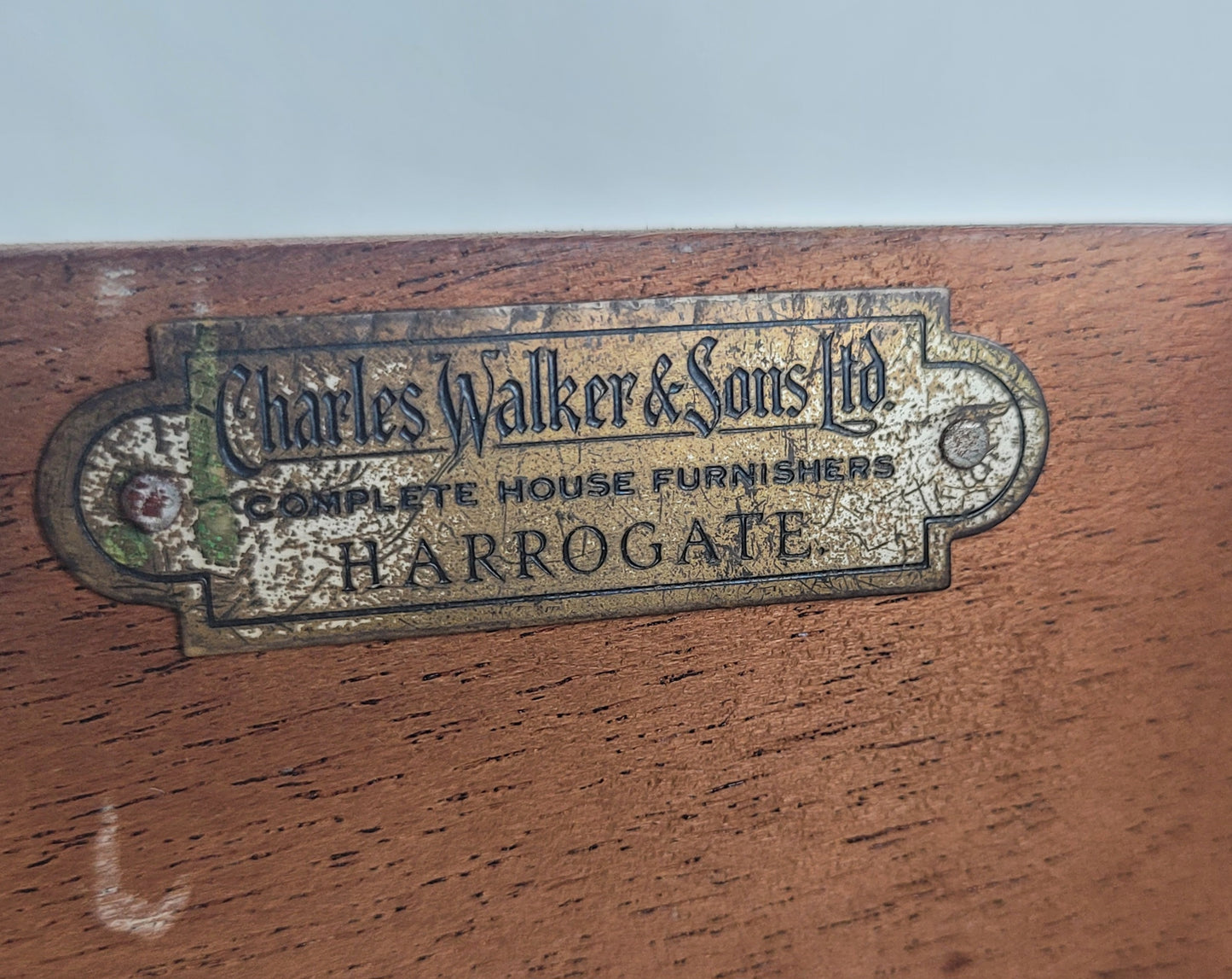 Vintage Chest Of Drawers 1930s Antique Style Repro Mahogany Delivery Available