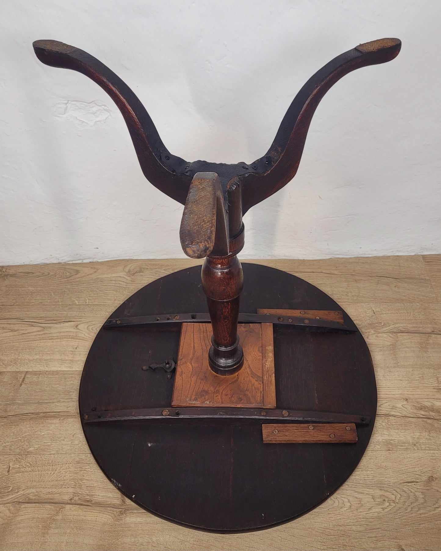 Georgian Tilt Top Table Tripod Occasional Round 18thC Oak Delivery Available