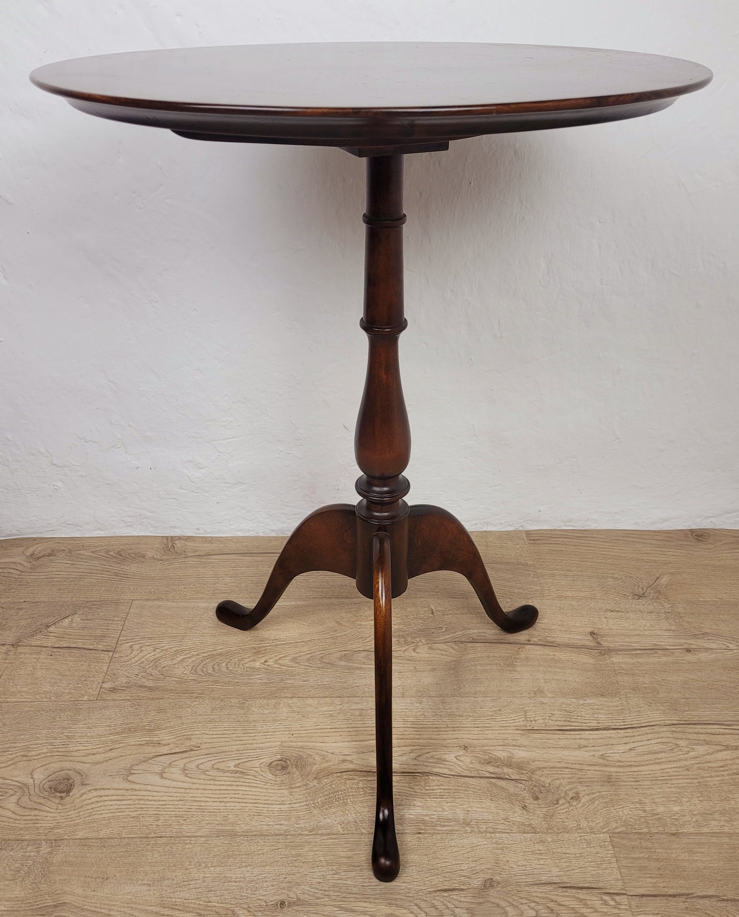 English Tripod Occasional Table Tilt Top Vintage Mid Century Postage Available