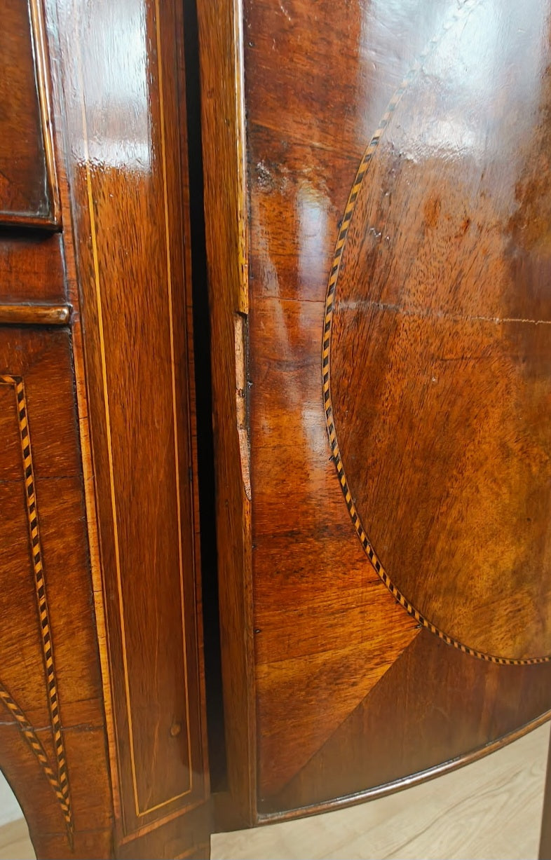 Georgian Sideboard Serpentine Front C1830 English Mahogany Delivery Available