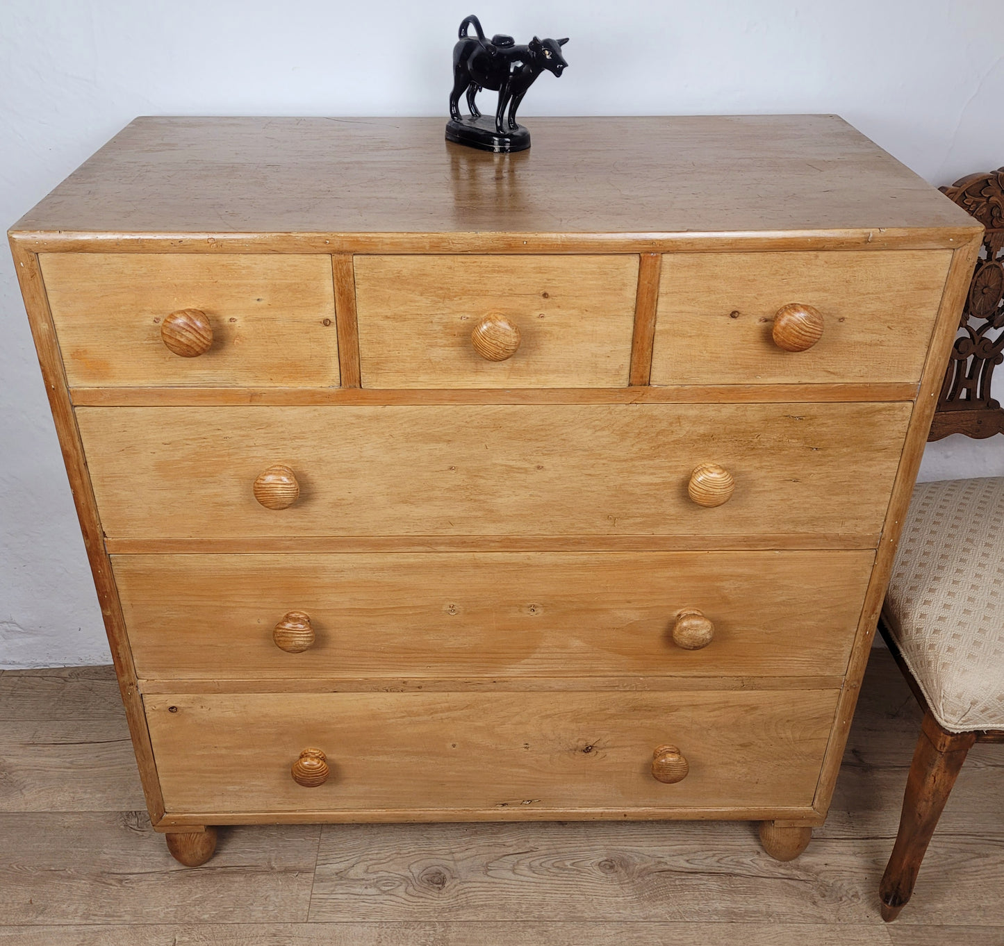 Victorian Chest Of Drawers 3 Over 3 Pine Country Rustic Delivery Available