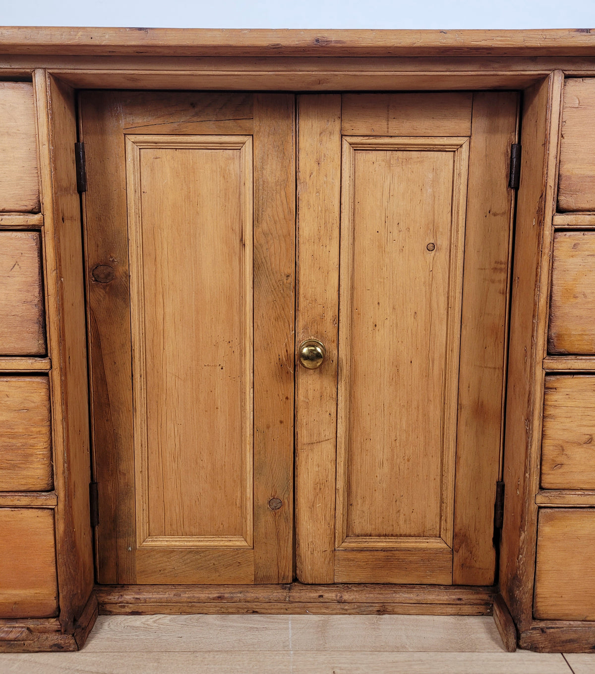Victorian Sideboard Cupboard Pine With Drawers Rustic Country Delivery Available