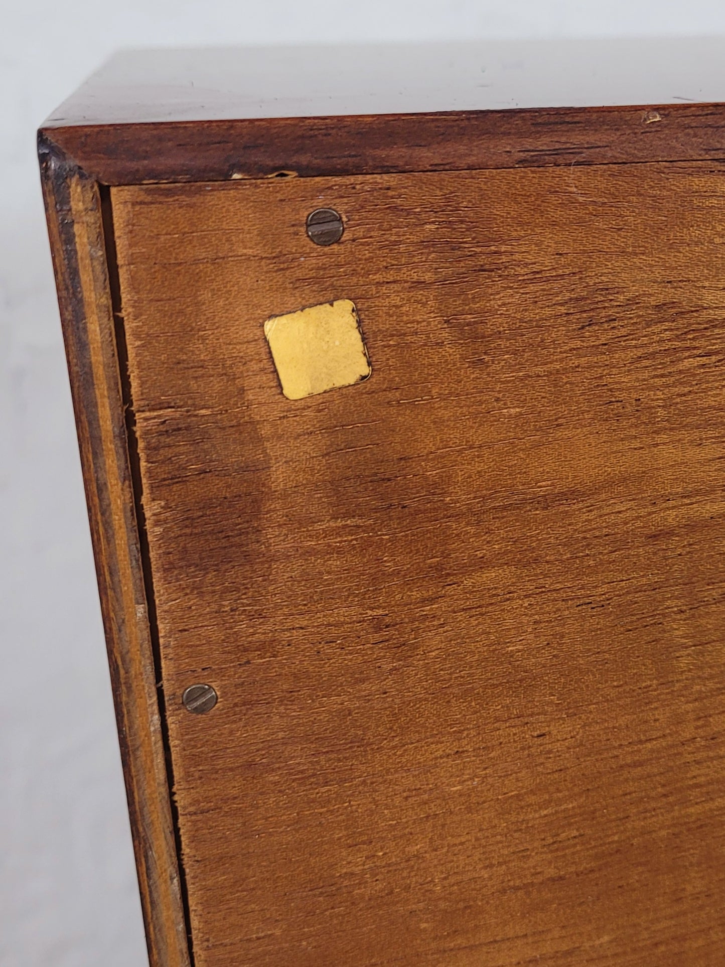 Vintage Writing Bureau Desk Leather 1960's Mid Century Delivery Available