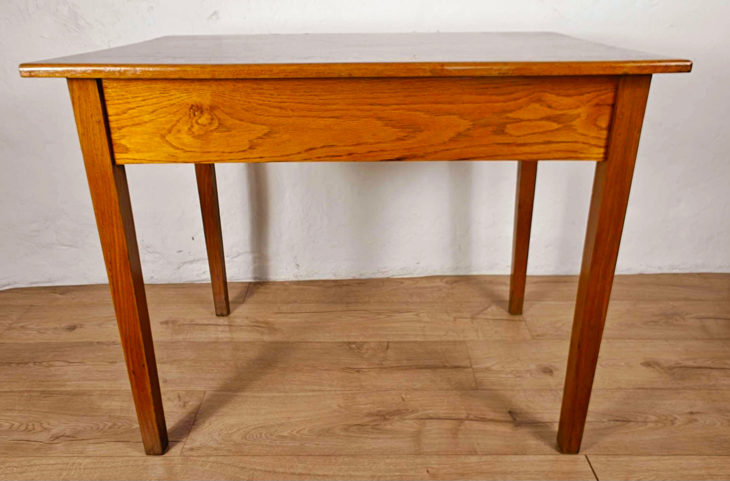 Vintage Military Desk Table Oak Drawer 1930's Country Delivery Available