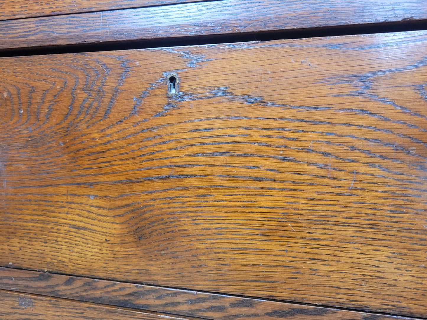 Edwardian Chest of Drawers 2 Over 3 Oak 1910s Drop Handle Delivery Available