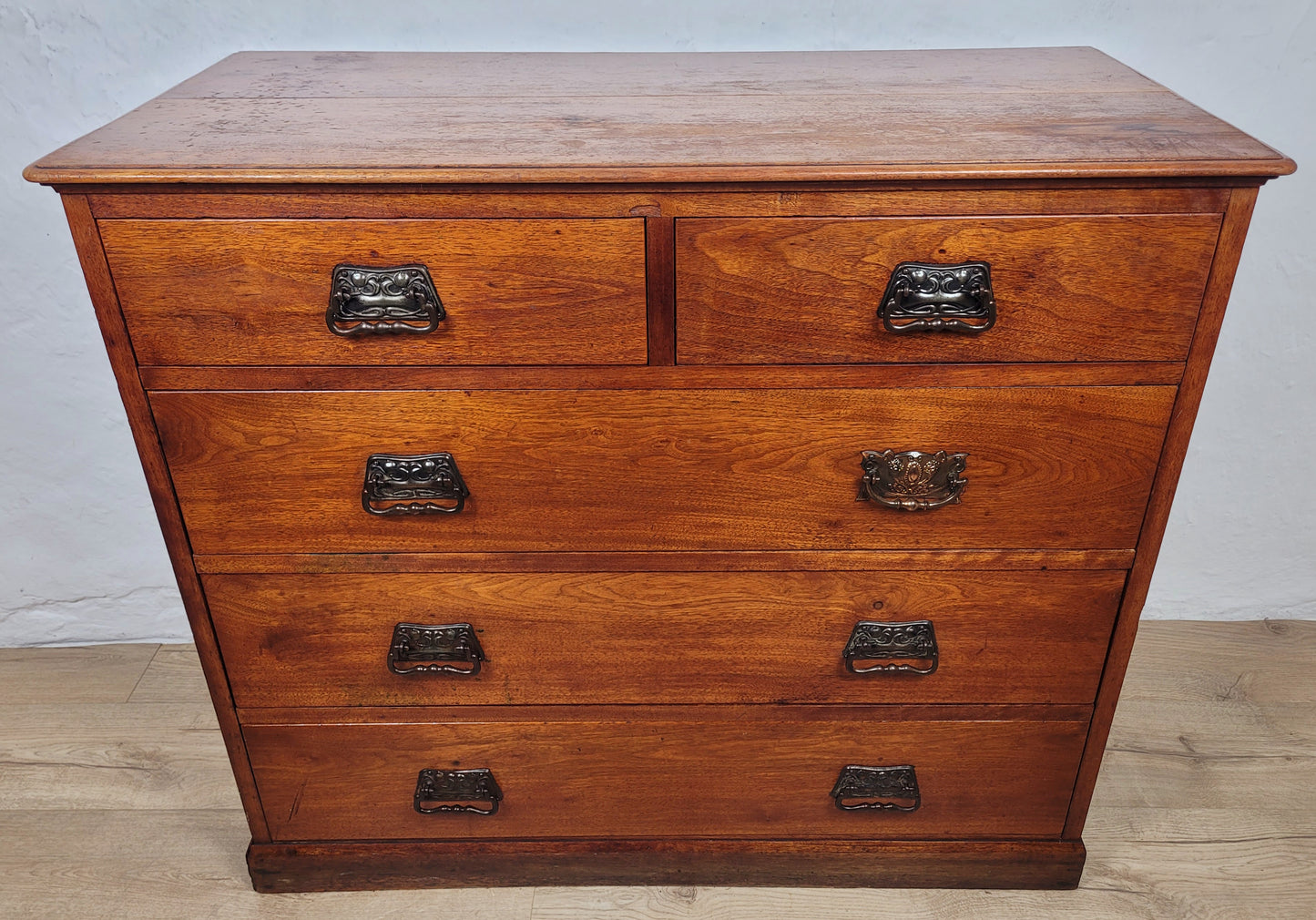 Chest of Drawers Pine Arts & Crafts 2 Over 3 1910 Drop Handle Delivery Available