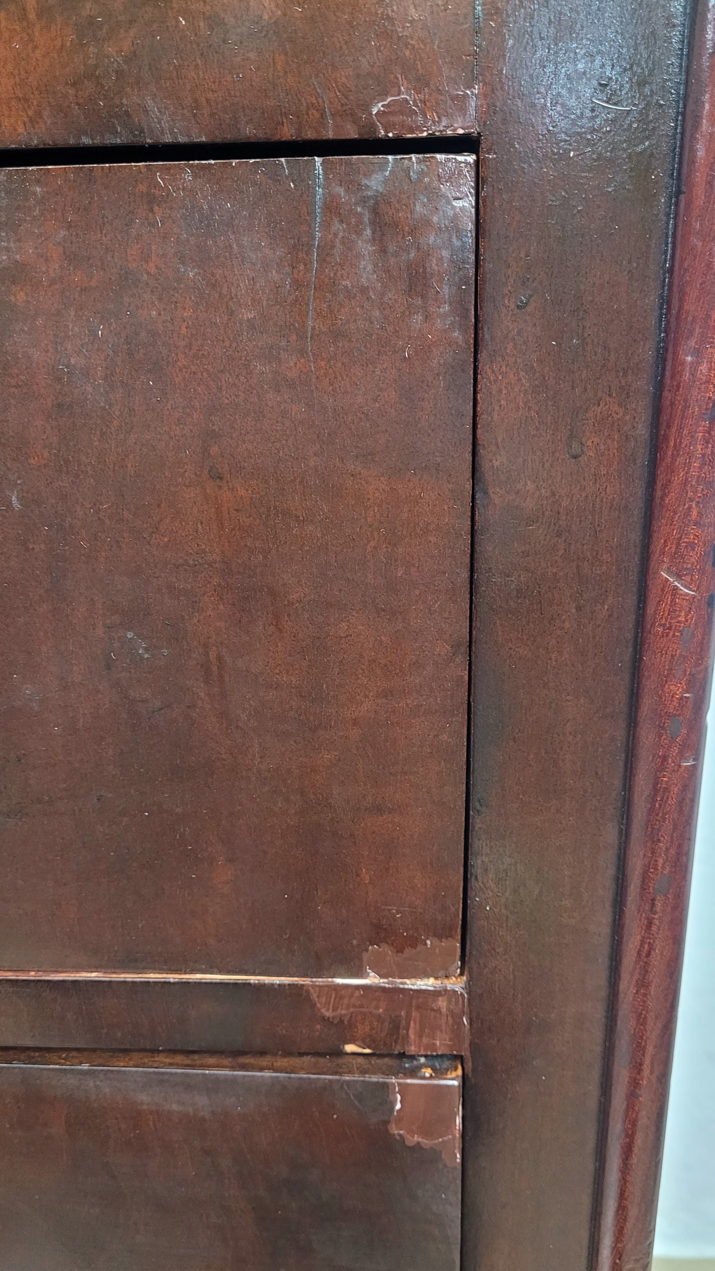 Victorian Chest of Drawers 4 Drawers 1890 Mahogany English Delivery Available