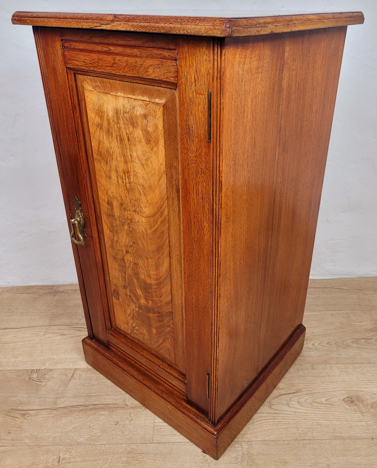 Walnut Bedside Cabinet Vintage Mid 20th Century Postage Available