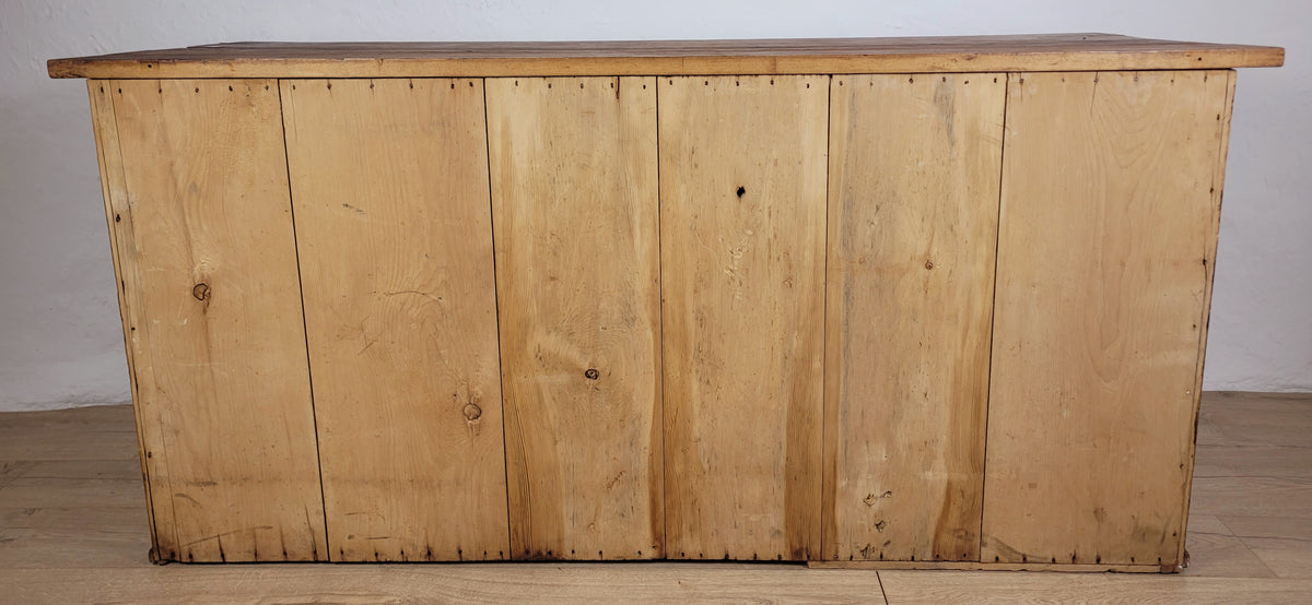 Victorian Sideboard Cupboard Pine With Drawers Rustic Country Delivery Available