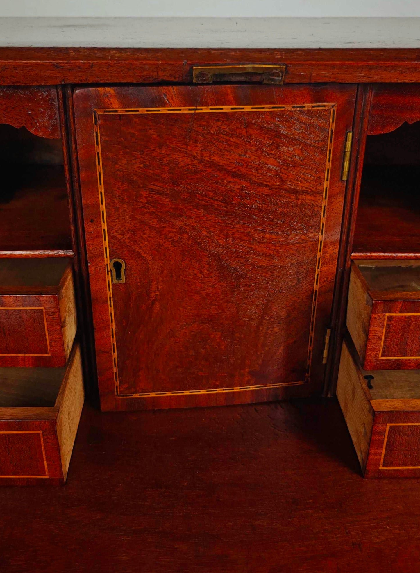 George III Writing Bureau Desk Oak 18thC Antique English Delivery Available
