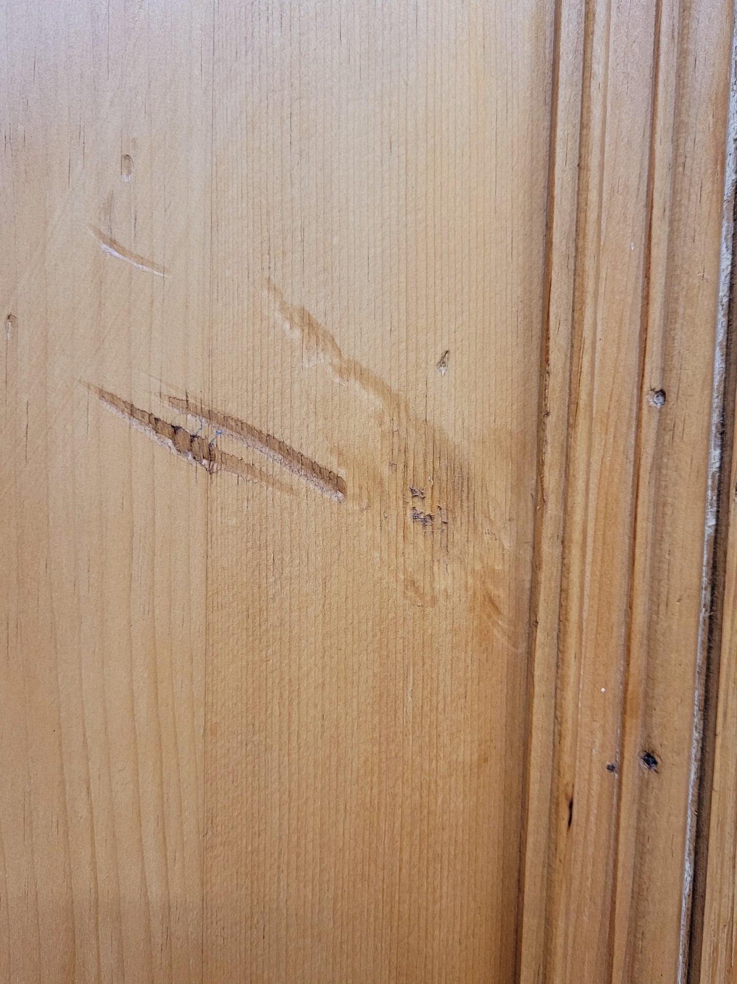 Pine Double Door Wardrobe Country Farmhouse Antique Delivery Available