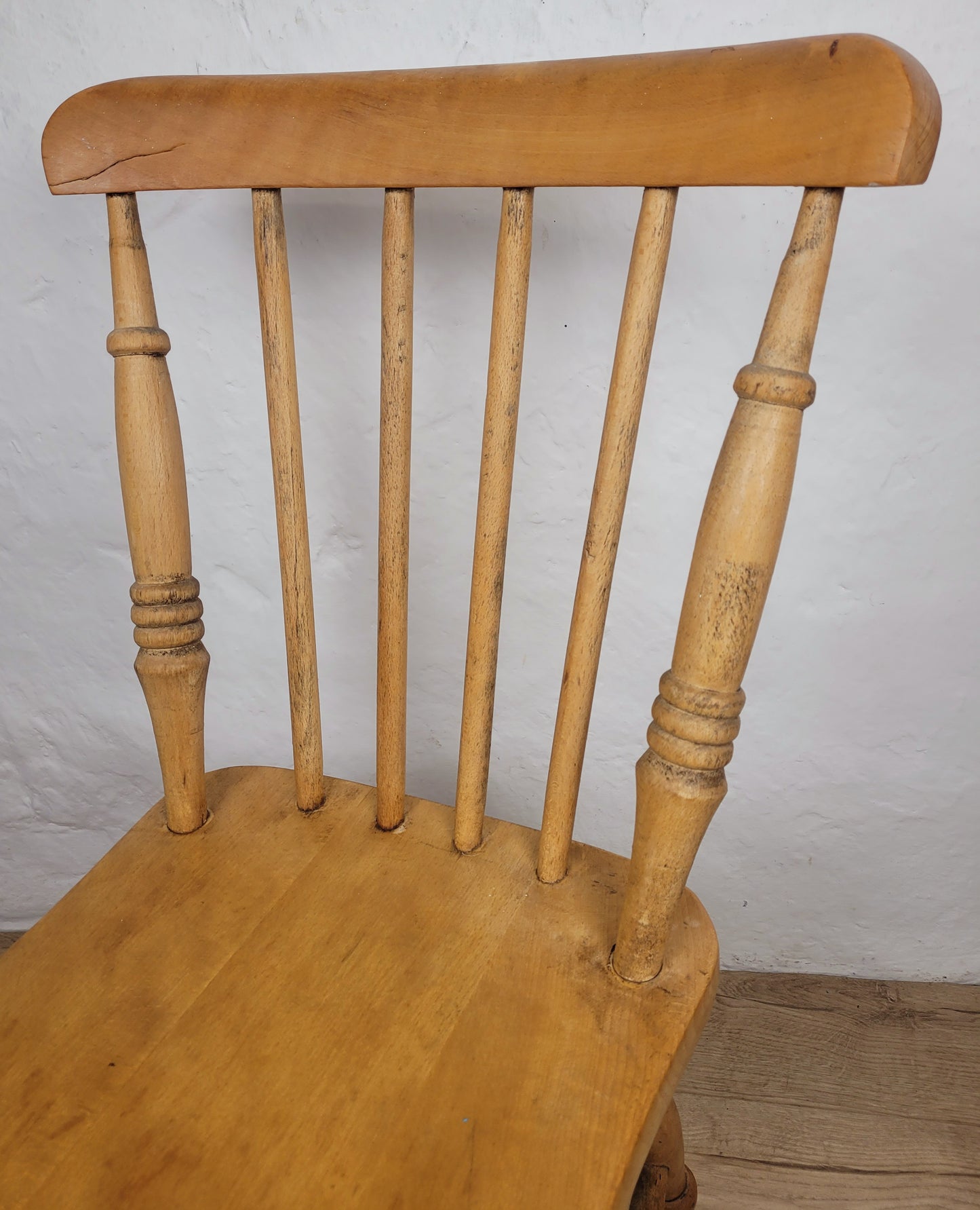 Pine Writing Desk & Chair Leather Top Country Rustic Antique Delivery Available