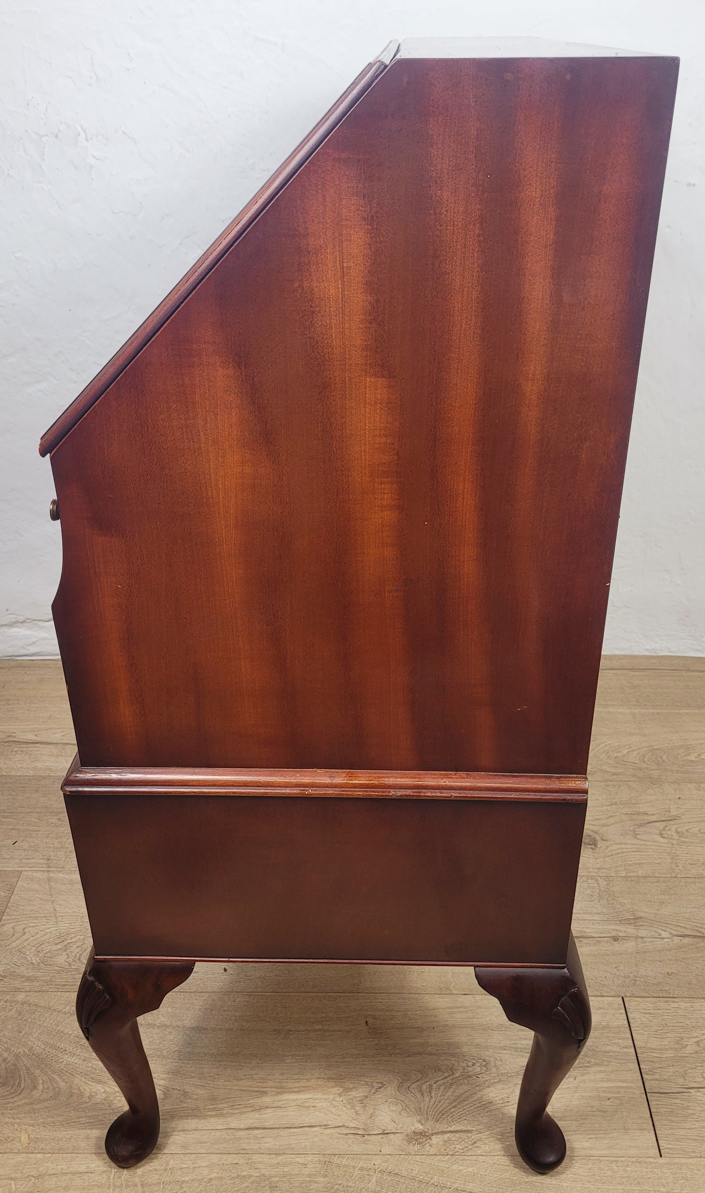 Vintage Writing Bureau Desk Burton Reprod Drawers Mid 20thC Delivery Available
