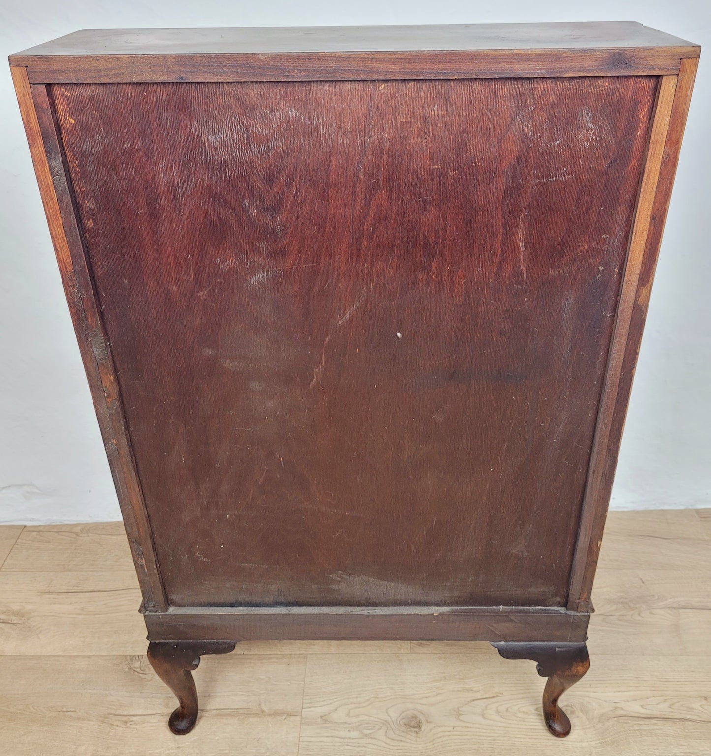 Ladies Writing Bureau Desk Vintage 1950s Lock & Key Mahogany Delivery Available