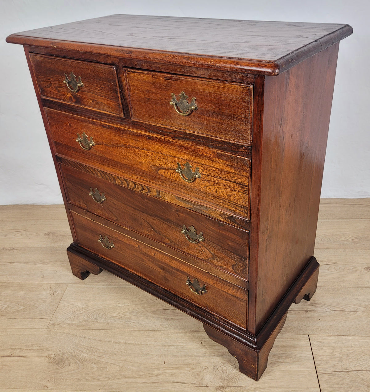 Vintage Chest Of Drawers Bedroom Mahogany 20th Century English Postage Available